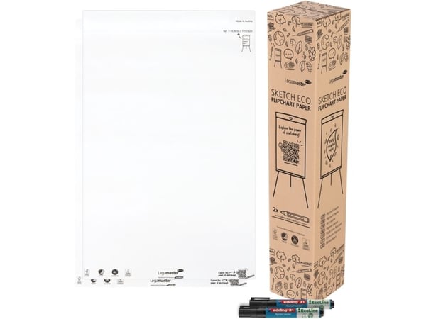 Legamaster 7-157620, Paperi, 0,12 mm, 650 mm, 980 mm, 4,99 kg, 63 kpl