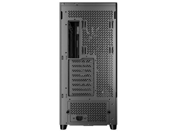 Antec Flux Pro - FT - utökad ATX - genomskinlig sidopanel (härdat glas) - ingen strömförsörjning - USB/ljud