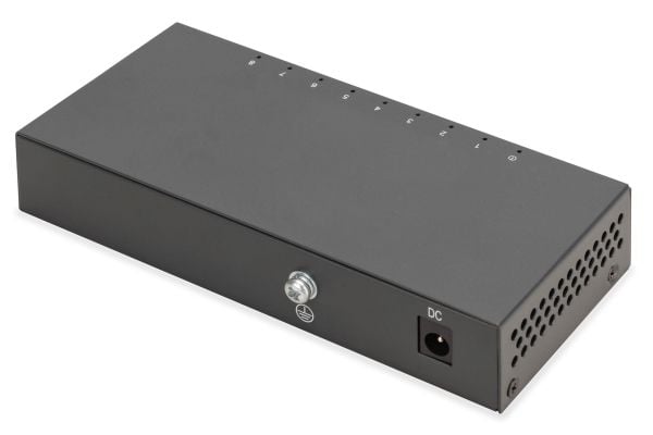Digitus DN-80066-1, Hallitsematon, Gigabit Ethernet (10/100/1000)