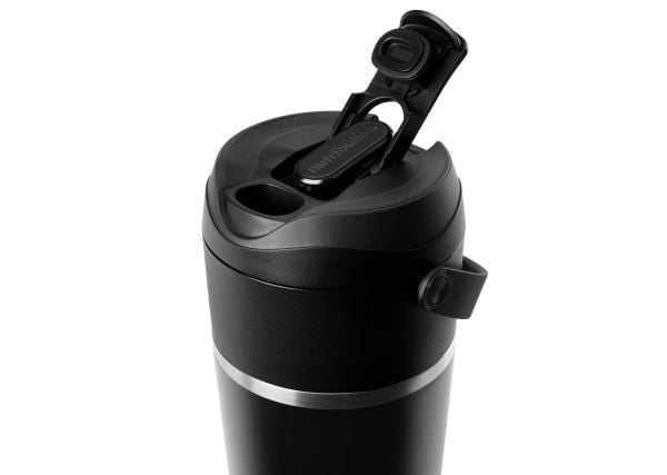 NutriBullet Flip, Kannettava blenderi, 0,59 L, Jäänmurskaus, 11 W, musta
