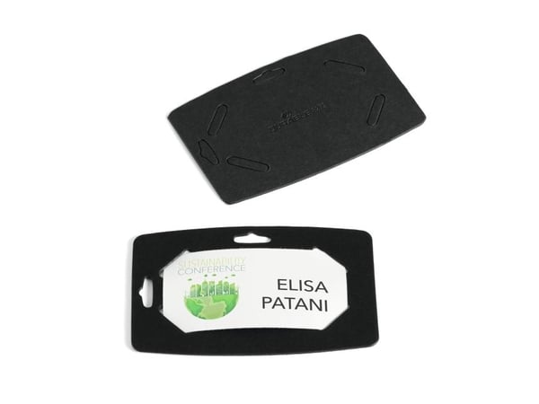 Durable 827201, Merkeholder, Landskap/portrett, Fotoark kartong, Svart, 7,5 cm, 4 cm