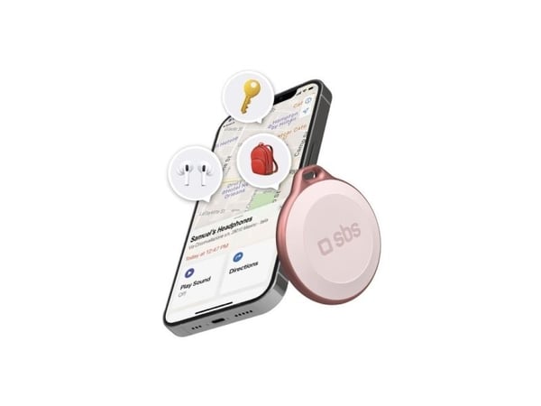 SBS TEFINDBTAPP, Universell, Søker, Rosa, Støvresistent, Vannbestandig, IP65, CR2032 SBS TEFINDBTAPP, Universell, Søker, Rosa, Støvresistent, Vannbestandig, IP65, CR2032