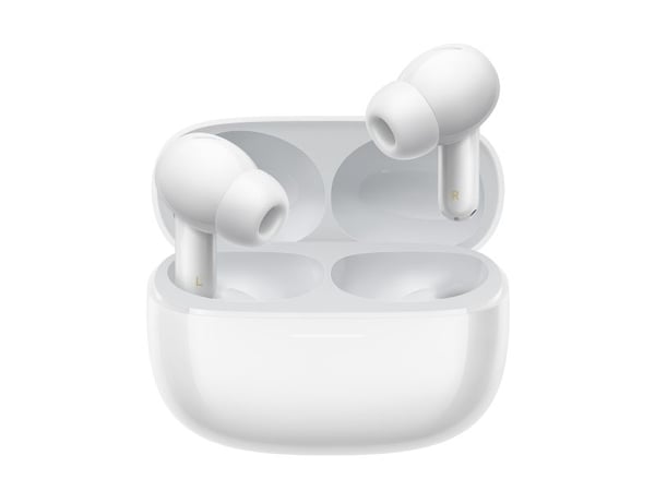 Xiaomi Redmi Buds 6 Pro - True wireless-hodetelefoner med mikrofon - i øret - Bluetooth - aktiv støydemping - Isbrehvit