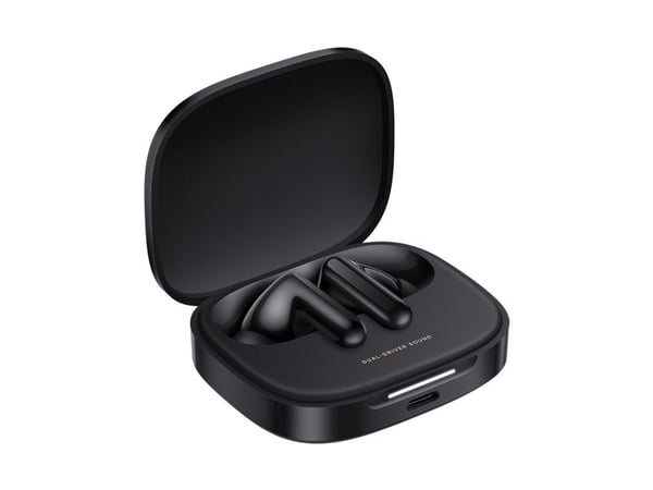 Xiaomi Redmi Buds 6 - True wireless-hodetelefoner med mikrofon - i øret - Bluetooth - aktiv støydemping - nattsvart