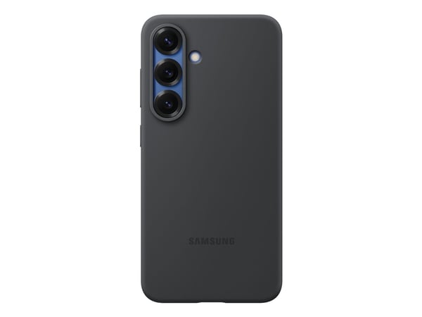 Samsung EF-PS931 - Bagsidecover til mobiltelefon - silikon - sort - for Galaxy S25