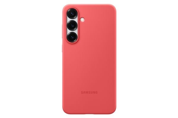 Samsung EF-PS936 - Baksidedeksel for mobiltelefon - silikon - rød - for Galaxy S25+