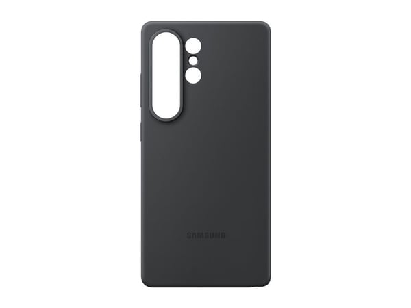 Samsung EF-PS938 - Bagsidecover til mobiltelefon - silikon - sort - til Galaxy S25 Ultra