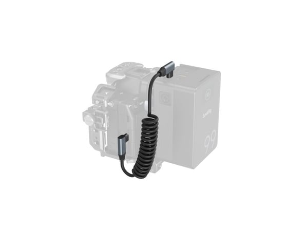 SmallRig 4793, USB C, USB C, USB 3.2 Gen 1 (3.1 Gen 1), 20 Gbit/sek, svart, grå