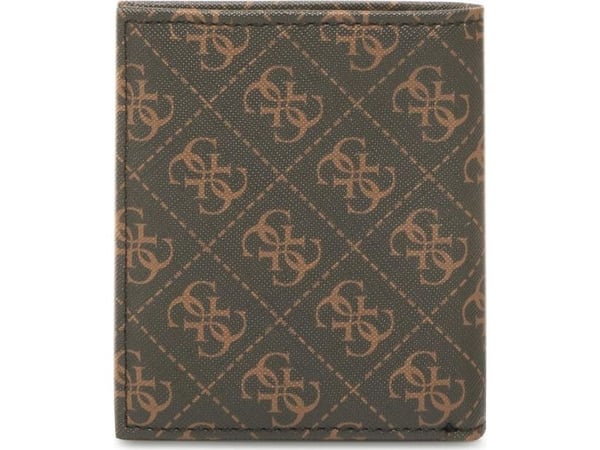 Guess Vezzola liten lommebok (SMVZLALEA22) - mørkebrun - for menn