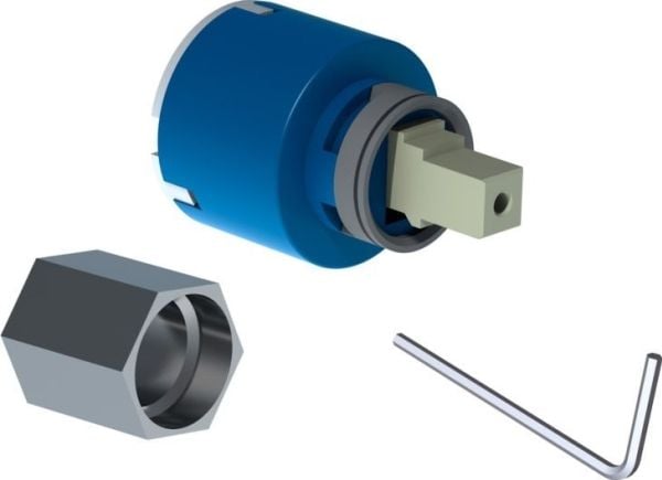 Vola servicesett med patron for dusjbatterier (1100, 2100, 2200 og 2400-serien)