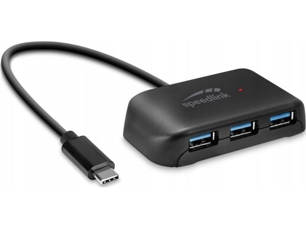SPEEDLINK SNAPPY EVO, USB 3.2 Gen 1 (3.1 Gen 1) Type-C, USB 3.2 Gen 1 (3.1 Gen 1) Type-A, USB 3.2 Gen 1 (3.1 Gen 1) Type-C, 5000 Mbit/s, Sort, 0,2 ...