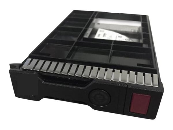 HPE Mixed Use Value - SSD - 1.92 TB - hot-swap - 3.5" LFF - SAS 12Gb/s - Multi Vendor - med HPE Smart Carrier Converter - for HPE D3610