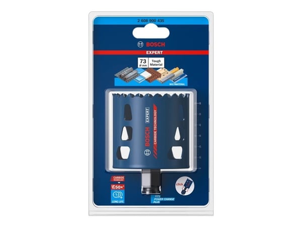 Bosch HULSAV POWERCHANGE 73MM CARBIDE (karbidi)