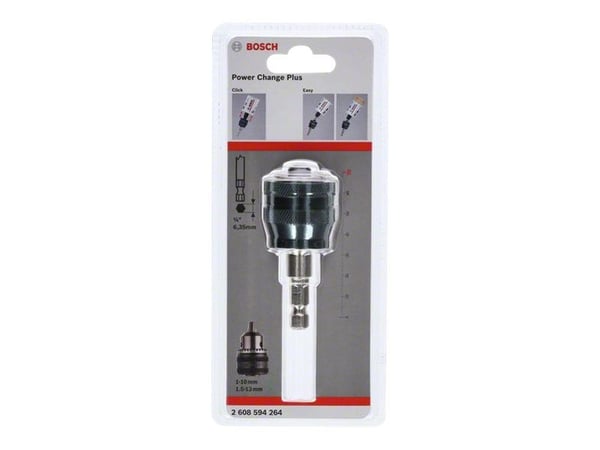 Bosch Power Change Plus - Hullsagadapter med bor - 8.7 mm - heksagonal
