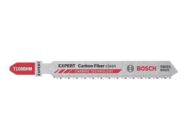 Bosch Expert Carbon Fiber Clean T 108 BHM - Stikksagblad - for glass fiber reinforced plastic, carbon fiber reinforced plastic, fiber-reinforced pl...