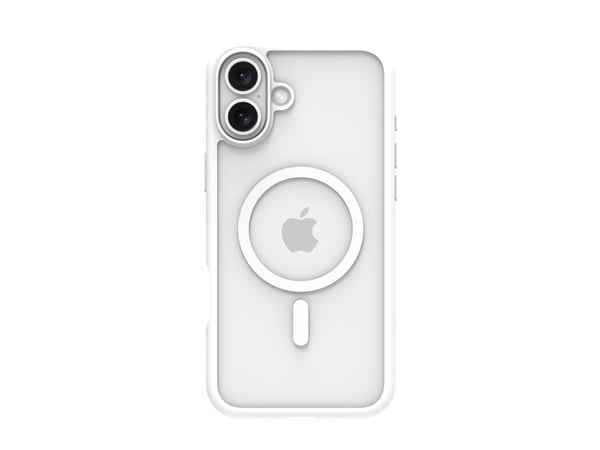 dbramante1928 Grenen - Baksidedeksel for mobiltelefon - MagSafe-samsvar - plastikk - hvit - for Apple iPhone 16 Plus