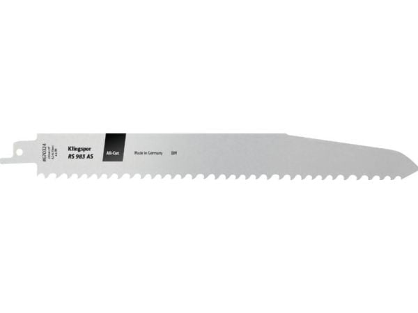 KLINGSPOR sagblad til sabelsag 230x25,4x1,57 mm RS 983 AS (5 stk.)