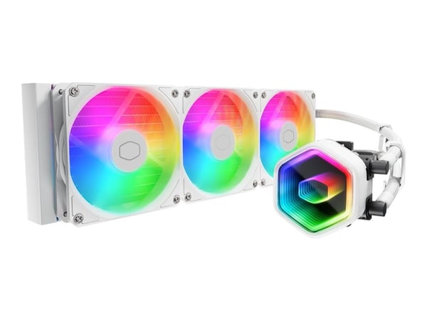 Cooler Master MasterLiquid 360 Core II - Væskekjølesystem for prosessor - Radiatorstørrelse: 360 mm - (for: LGA1851, LGA1700, LGA1200, LGA2066, LGA...