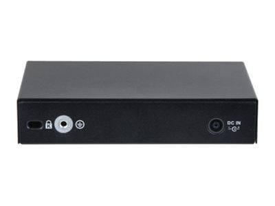Dahua CS4006-4GT-60 - Switch - cloud managed - smart - 4 x 10/100/1000 (PoE) + 2 x 10/100/1000 (opplink) - stasjonær, veggmonterbar - High PoE / Po...