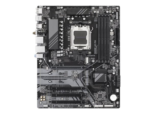 Gigabyte B650 UD AX - 1.0 - hovedkort - ATX - Socket AM5 - AMD B650 Chipset - USB-C 3.2 Gen 1, USB 3.2 Gen 2, USB 3.2 Gen 1 - Wi-Fi 6, Gigabit LAN,...