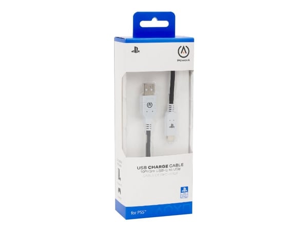 USB PowerA USB-A - USB-C-kabel 3 m Svart (1516957-01)