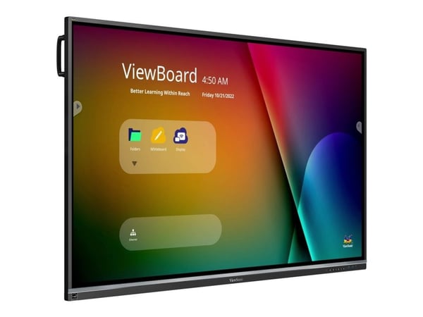 ViewSonic ViewBoard IFP7550-5F - 75" Diagonalklasse 50-5F Series LED-bakgrunnsbelyst LCD-skjerm - interaktiv digital skilting - med berøringsskjerm...