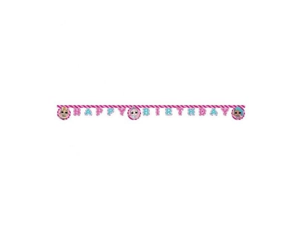 LOL Surprise birthday banner