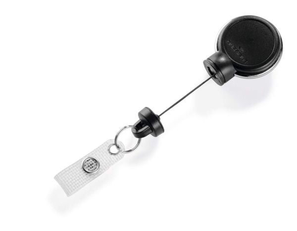 Durable 834901, Uttrekkbar merkesnelle, Svart, 1 stykker, Plast, 35 mm, 65 mm