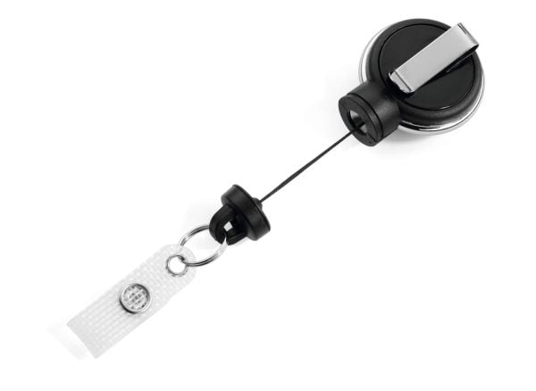 Durable 834901, Uttrekkbar merkesnelle, Svart, 1 stykker, Plast, 35 mm, 65 mm