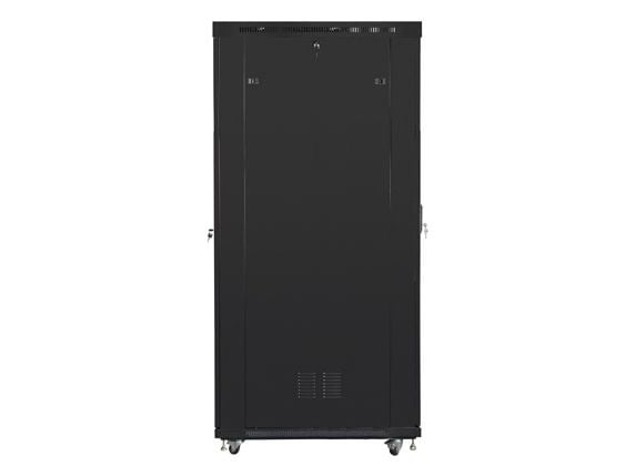 Lanberg - Rack skap - flat pack - svart, RAL 9004 - 42U - 19"