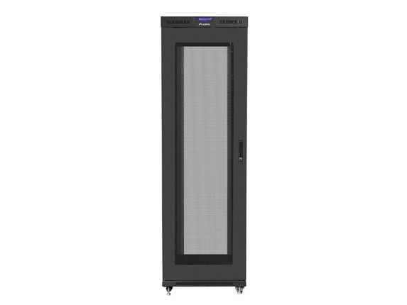 Lanberg - Rack skap - flat pack - svart, RAL 9004 - 42U - 19"