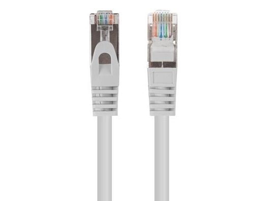 Lanberg - Koblingskabel - RJ-45 (hann) til RJ-45 (hann) - 5.7 mm - foliebelagt uskjermet tvinnet kabelpar (F/UTP) - CAT 6 - rund, uten hindringer, ...