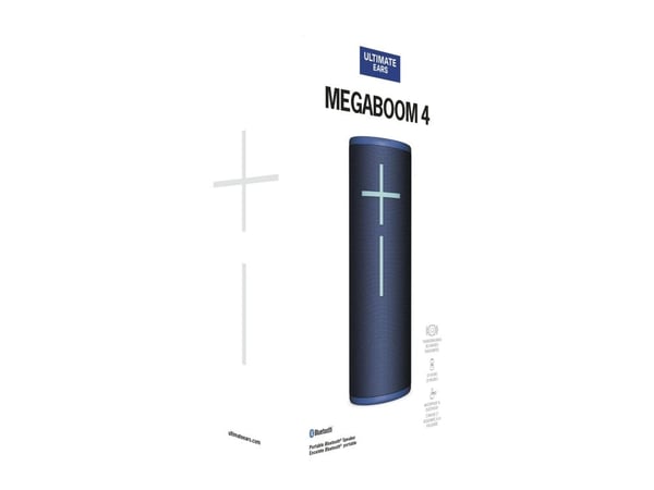 Ultimate Ears MEGABOOM 4 - Høyttaler - for bærbar bruk - trådløs - Bluetooth - Appstyrt - koboltblå