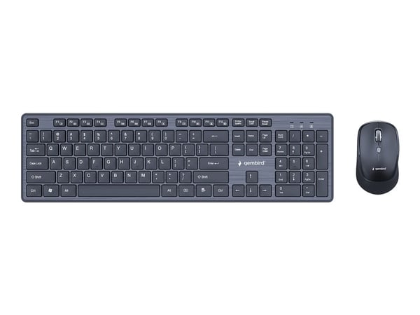 NÄPPÄIMISTÖ +HIIRI WRL ENG DESKTOP BK KBS-WCH-04 GEMBIRD