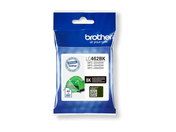 Brother LC462BK - Svart - original - bläckpatron - för Brother MFC-J2340DW, MFC-J3540DW, MFC-J3940DW