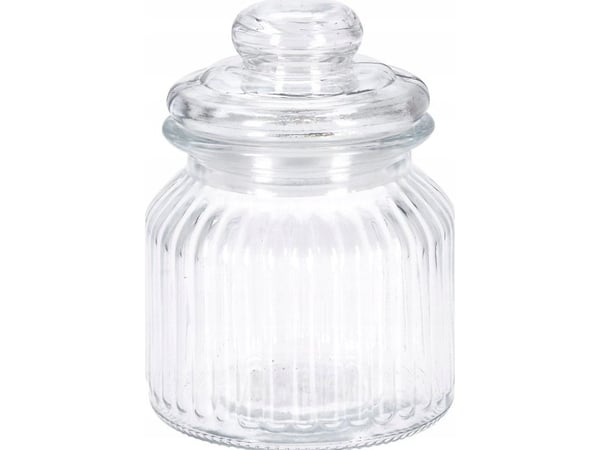 Zeller glasskrukke med tettlokk, 500 ml