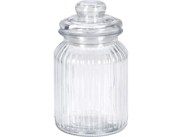 Zeller glasskrukke med tett lokk, 750 ml