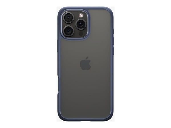 Spigen Ultra Hybrid - Baksidedeksel for mobiltelefon - polykarbonat, termoplast-polyuretan (TPU) - marineblå - for Apple iPhone 16 Pro