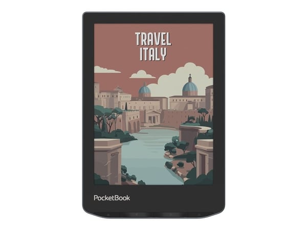 PocketBook Verse PRO Color - eBook-leser - Linux 4.9.56 - 16 GB - 6" 16 grånivåer (4-bts) E Ink Kaleido 3 - berøringsskjerm - Bluetooth, Wi-Fi 5 - ...