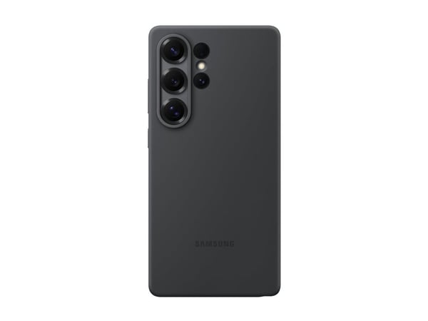 Samsung EF-PS938 - Bagsidecover til mobiltelefon - silikon - sort - til Galaxy S25 Ultra