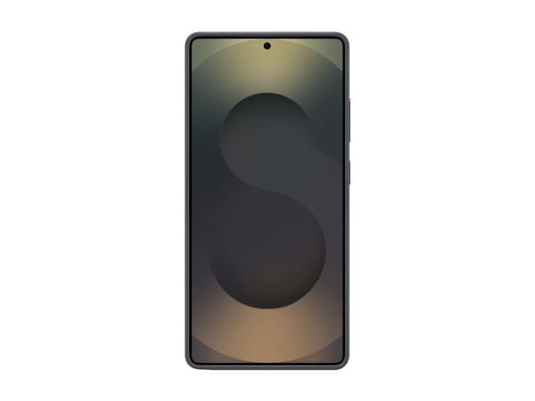 Samsung EF-VS938 - Bagsidecover til mobiltelefon - læder mønster - sort - for Galaxy S25 Ultra