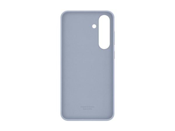 Samsung EF-VS936 - Bagsidecover til mobiltelefon - læder mønster - lyseblå - for Galaxy S25+