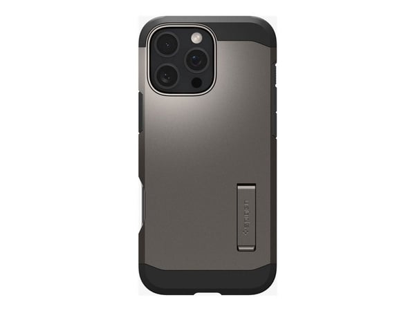 Spigen Tough Armor AI MagFit - Baksida till mobiltelefon - MagSafe-kompatibilitet - polykarbonat, termoplastisk polyuretan (TPU), chockskum - metal...
