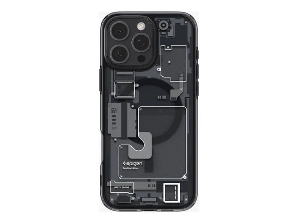 Spigen Ultra Hybrid Zero One (MagFit), Suojus, Apple, iPhone 16 Pro, 16 cm (6.3"), musta