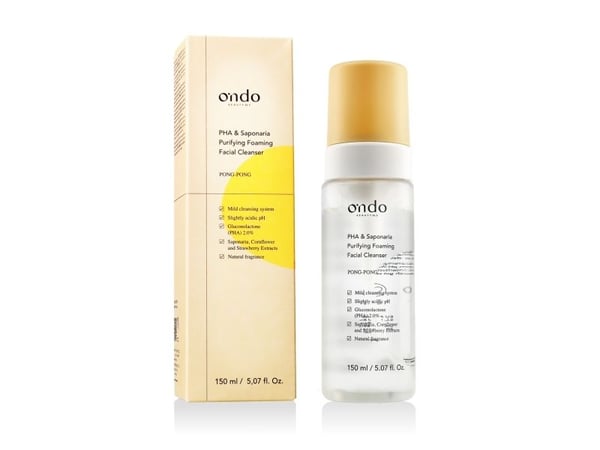 Ondo Beauty 36.5 PONG-PONG PHA & Saponaria Purifying Foaming Cleanser 150 ml