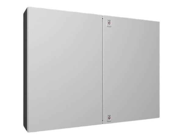 Rittal AX Compact kotelo 1000x760x210 mm teräslevyä asennuslevyllä pariovi 2 vipulukko 1100.000 Rittal AX Compact kotelo 1000x760x210 mm teräslevyä asennuslevyllä pariovi 2 vipulukko 1100.000