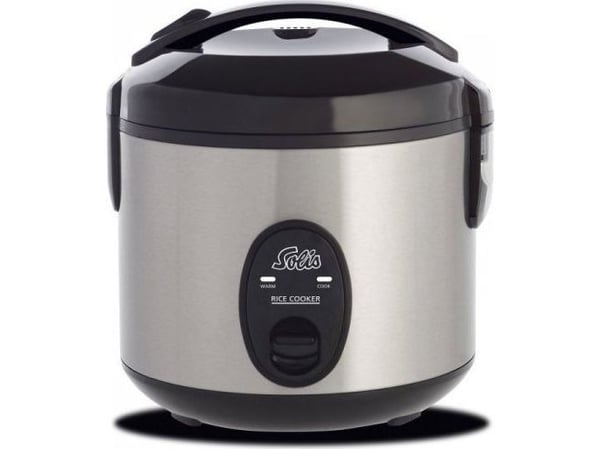 Solis Rice Cooker Compact Type 821 - Riskoker - 0.8 liter - 350 W - rustfritt stål