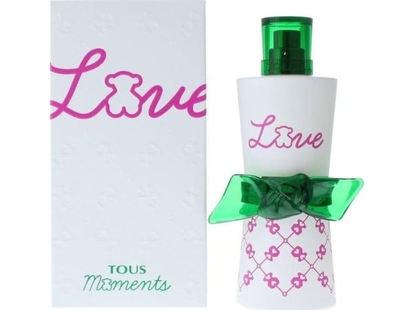Tous W Love Moments Giftset Edt 90 Ml Collapisable Bag 2 Pcs