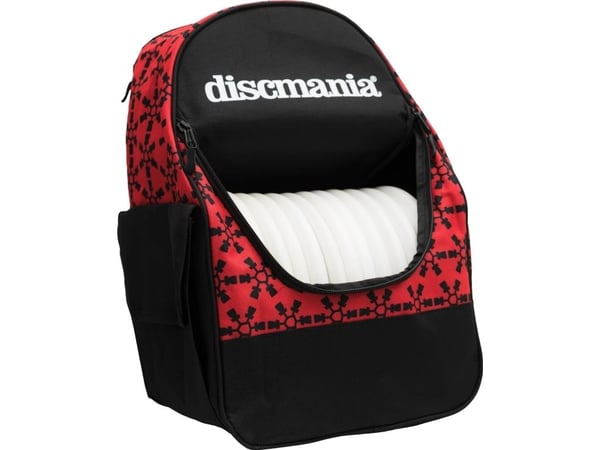 Discmania Discgolf DISCMANIA Ryggsekk Fanatic Go rød