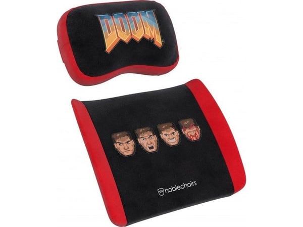 Noblechairs Memory Foam Pillow Set - DOOM Retro Edition